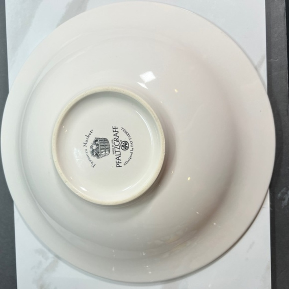 Pfaltzgraff Farmers Market Pat Farrell‎ Center Piece Bowl - Picture 2 of 2